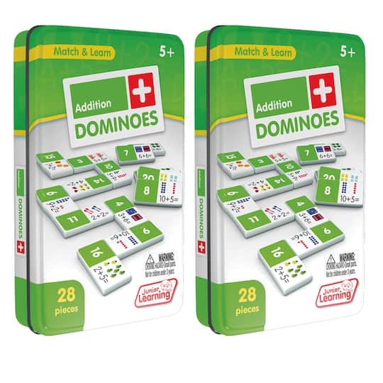 Junior Learning&#xAE; Addition Dominoes Set, 2ct.